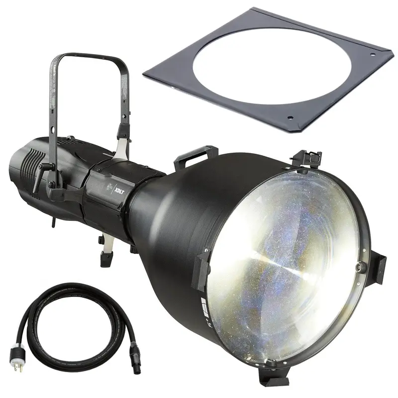 ETC Source Four LED Series 3 Daylight HDR Ellipsoidal with XDLT Shutter and 5-Degree Lens (Black)