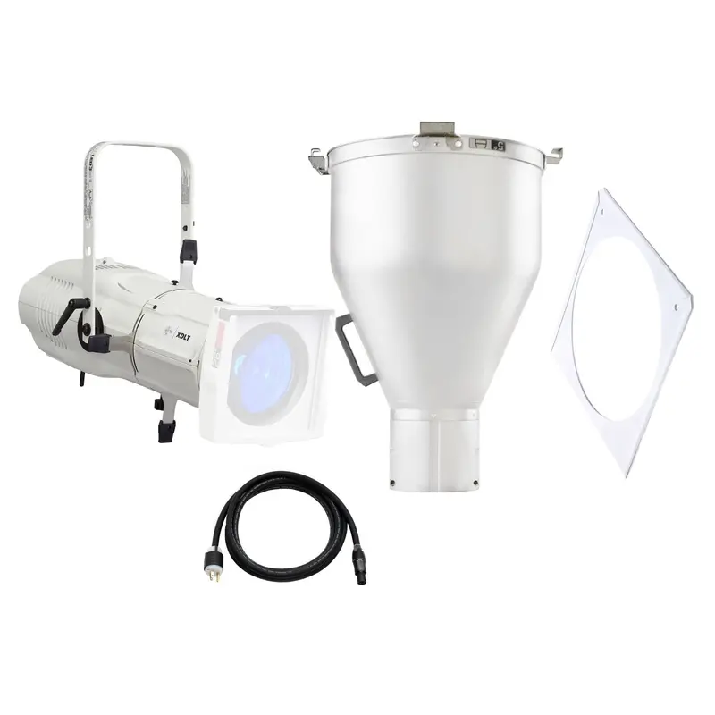 ETC Source Four LED Series 3 Daylight HDR Ellipsoidal with XDLT Shutter and 5-Degree Lens (White)