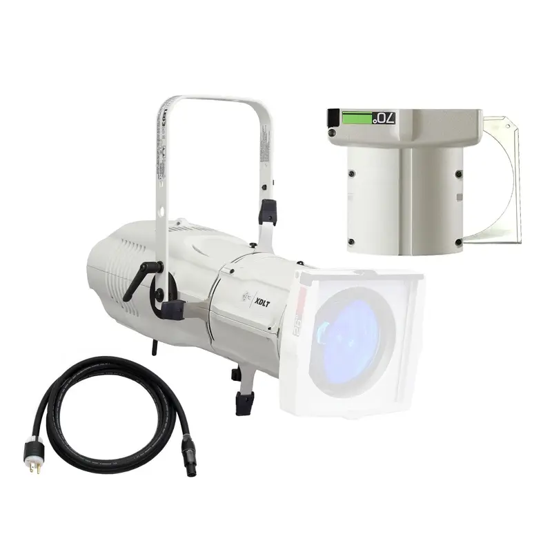 ETC Source Four LED Series 3 Daylight HDR Ellipsoidal with XDLT Shutter and 70-Degree Lens (White)