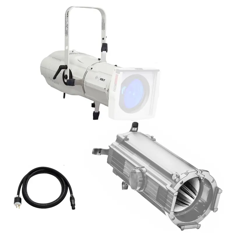 ETC Source Four LED Series 3 Light Engine Ellipsoidal with Daylight HDR 15-to-30-Degree Lens (White)