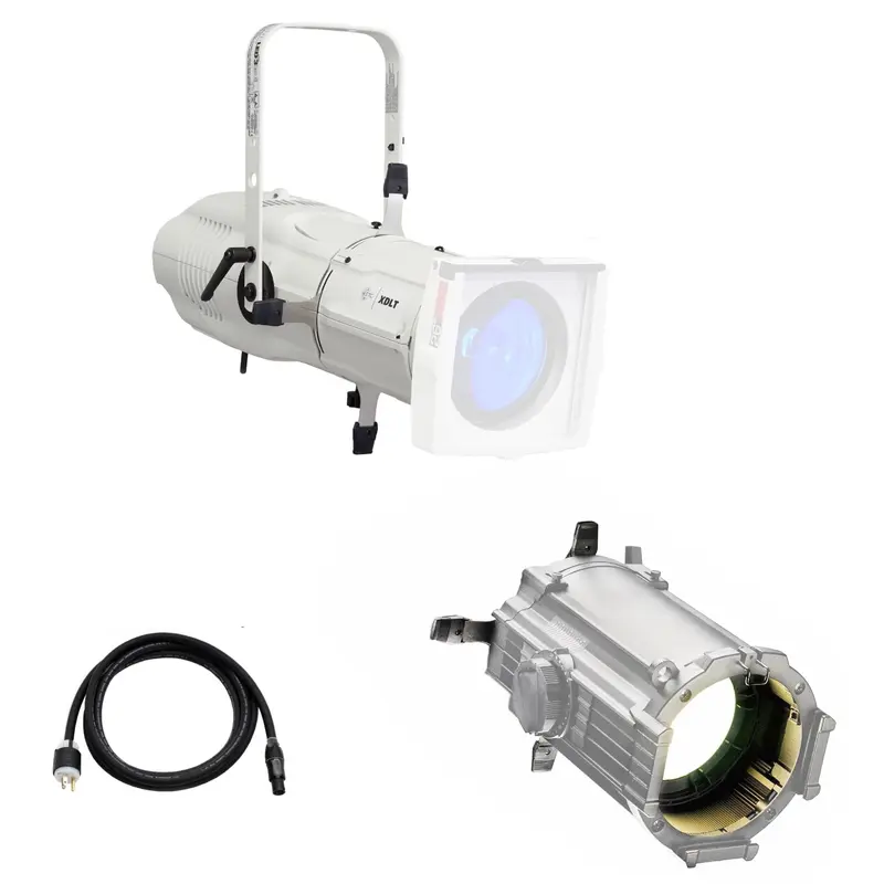ETC Source Four LED Series 3 Light Engine Ellipsoidal with Daylight HDR 25-to-50-Degree Lens (White)
