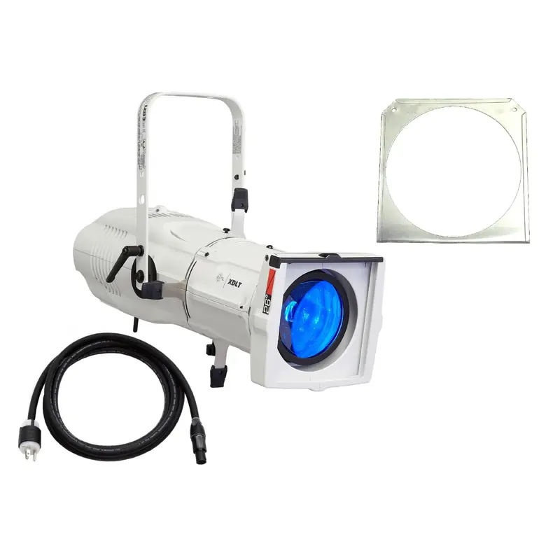 ETC Source Four LED Series 3 Lustr X8 Ellipsoidal with XDLT Shutter 26-Degree Lens (White)