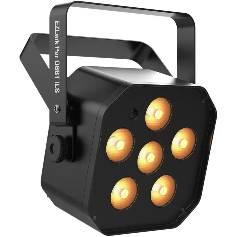 Chauvet DJ EZLINKPARQ6BTILS Battery LED PAR 6x3W RGBA LEDs with Bluetooth