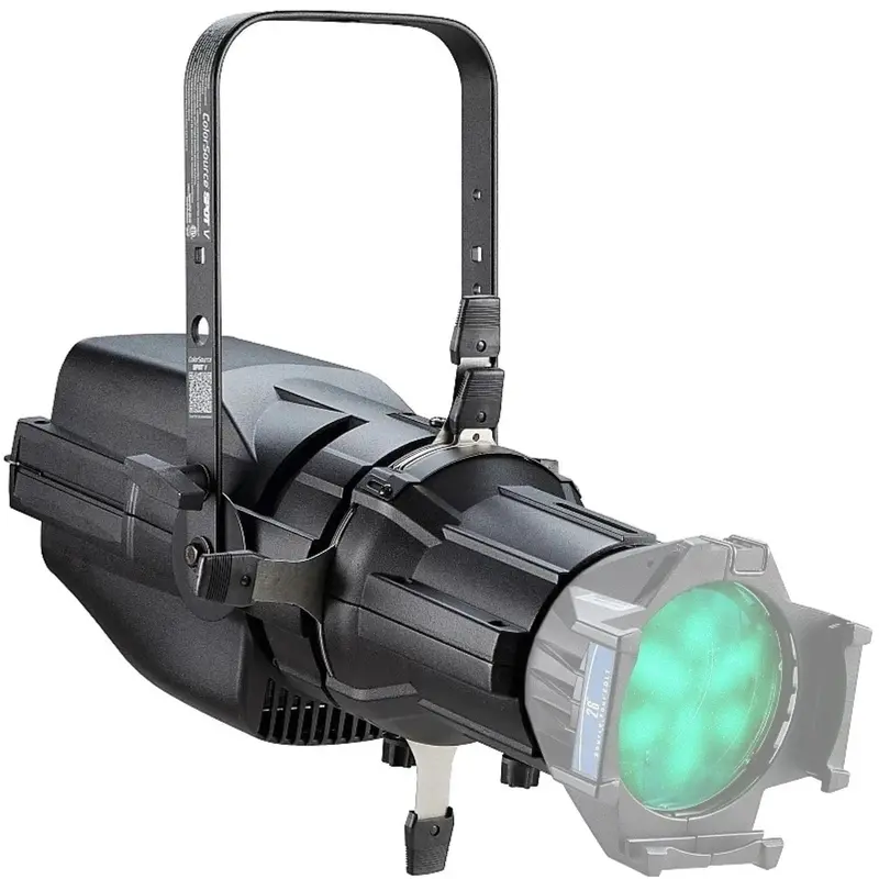ETC CSSPOTVMVS ColorSource Spot V Light Engine with EDLT Shutter Barrel with Multiverse Capability - Black