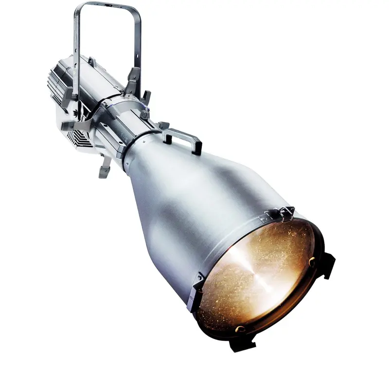 ETC Source Four LED Series 2 Lustr Ellipsoidal Light Engine with Shutter Barrel and 5-Degree Lens - Silver