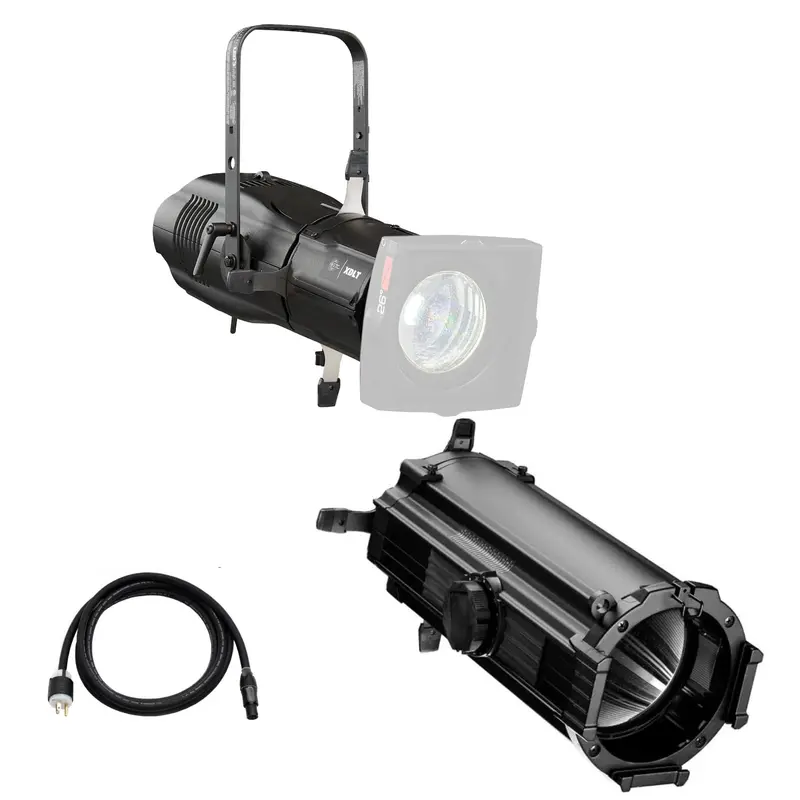 ETC Source Four LED Series 3 Light Engine Ellipsoidal with Daylight HDR 15-to-30-Degree Lens (Black)
