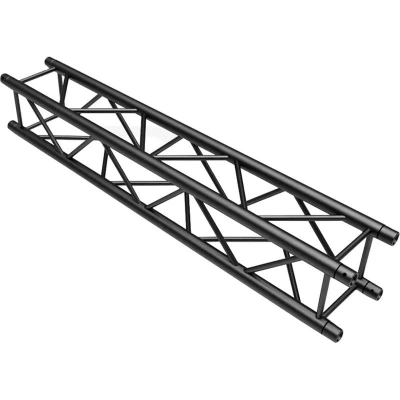 Global Truss SQ-4114-175-BLK-MTE Square 12-Inch Truss F34 Straight 5.75-Foot Segment - Black Matte