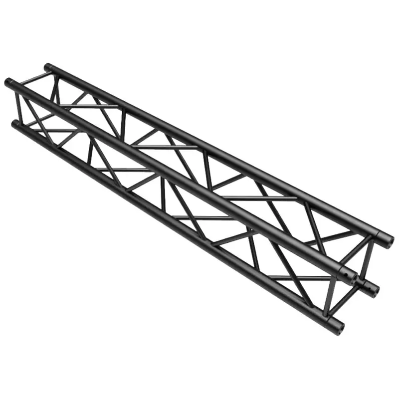 Global Truss SQ-4114-194-BLK-MTE Square 12-Inch Truss F34 Straight 6.36-Foot Segment - Black Matte