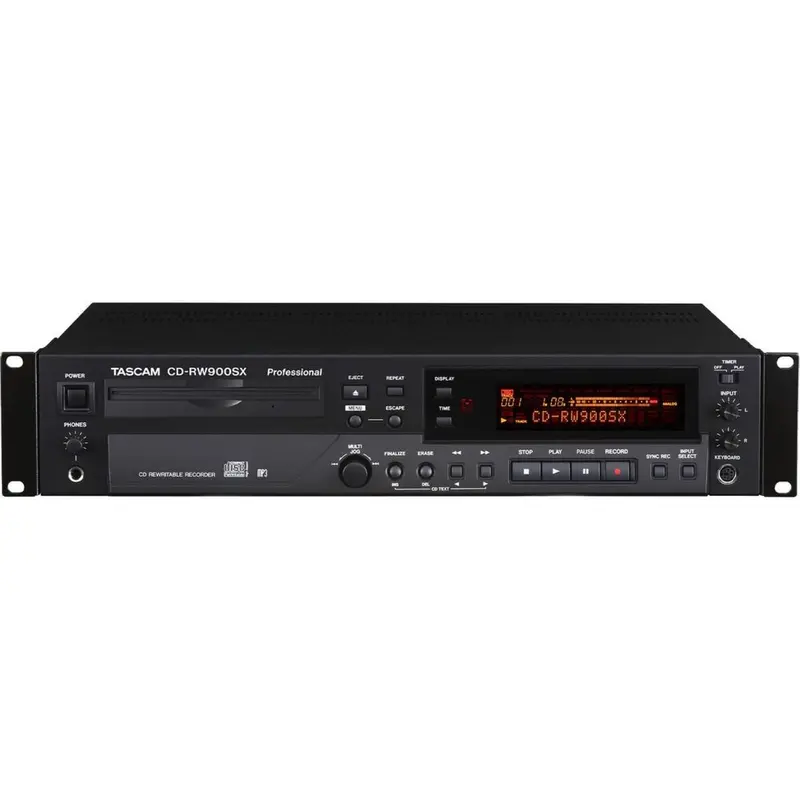 Tascam CDRW-900SX Professional Rackmount CD Recorder/Player