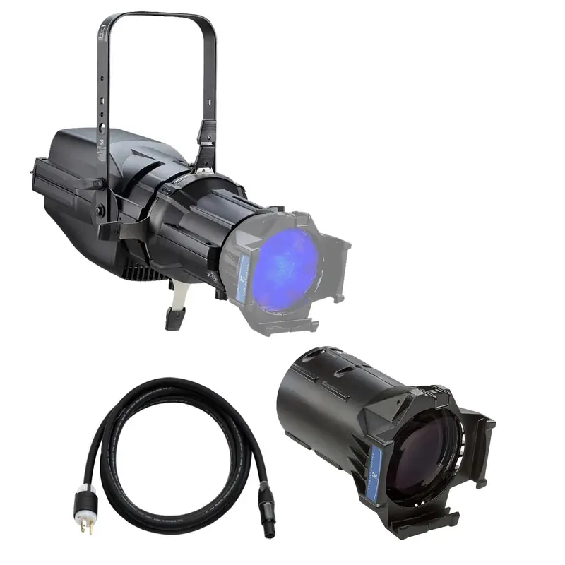 ETC ColorSource Spot V, Light Engine with EDLT Shutter Barrel with Multiverse, 26-Degree EDLT Lens - Black
