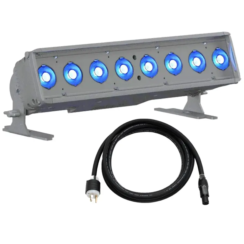 ETC CSLINEAR1-5 ColorSource Linear 1 with 5-Pin DMX/XLR and Edison Plug - Silver