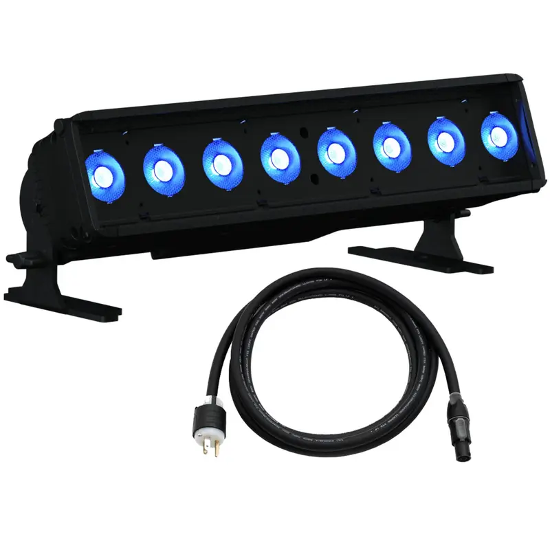 ETC CSLINEAR1DB ColorSource Linear 1 Deep Blue with 5-Pin DMX/XLR and Edison Plug - Black