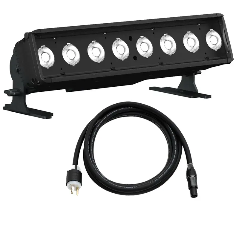 ETC CSLINEARPRL1 ColorSource Linear 1 Pearl with 5-Pin DMX/XLR and Edison Plug - Black