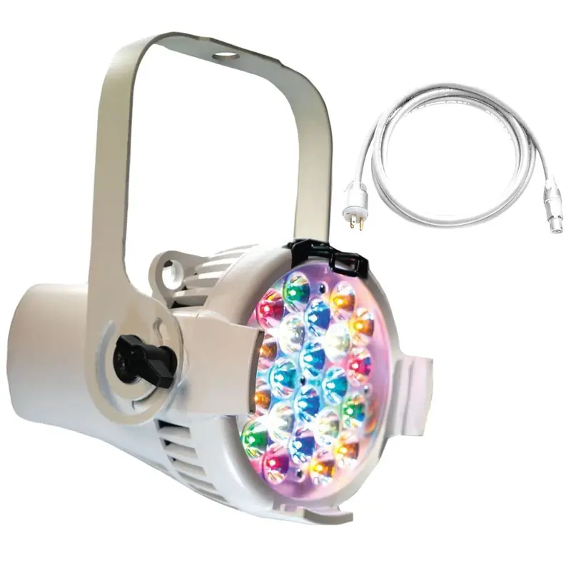 ETC SELD22D-1 D22 Daylight, Portable LED Par with Edison Plug - White