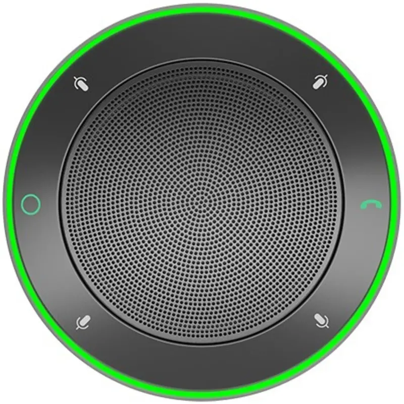 QSC Q-SYS NM-T1BK Tabletop Network Microphone with RGB Light Ring