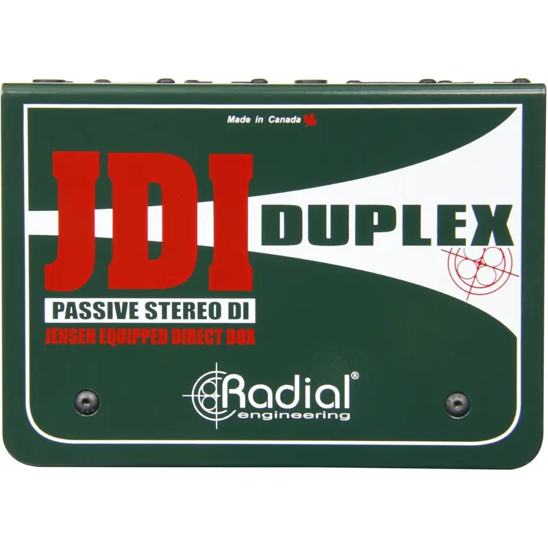 Radial JDI Duplex Passive Stereo Direct Box