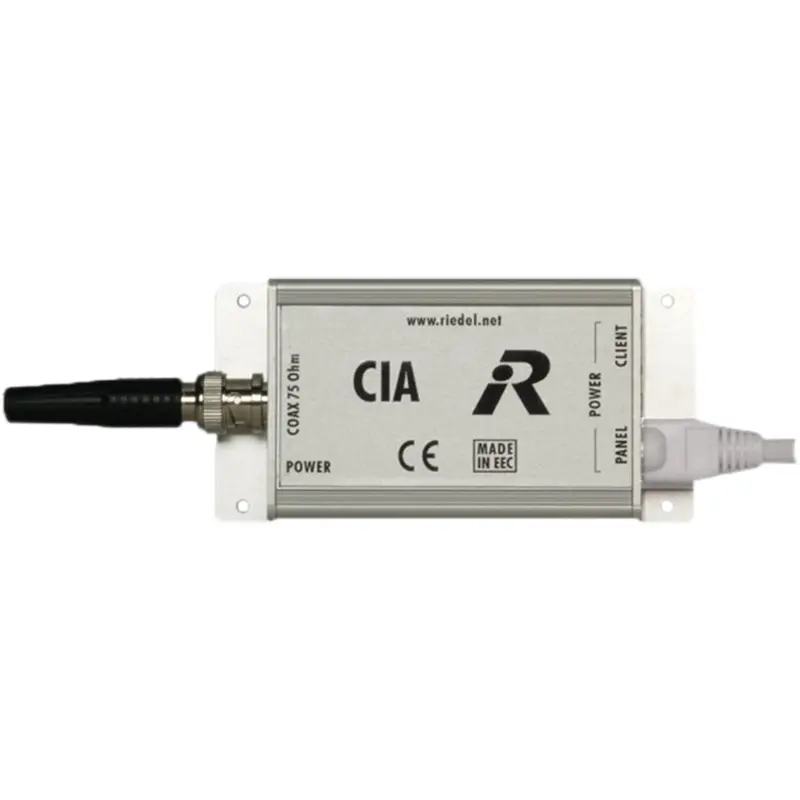 Riedel CIA Adaptor Bnc Male to 2 Ethernet