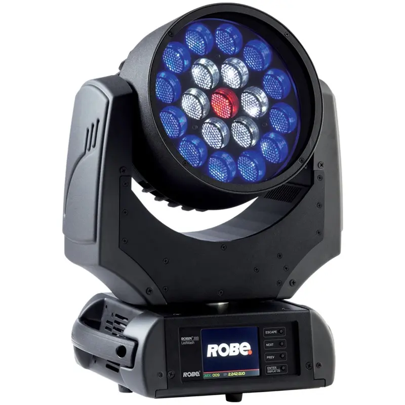 Robe LEDWash 300X 19x 15-Watt RGBW LED Wash Moving Head Light