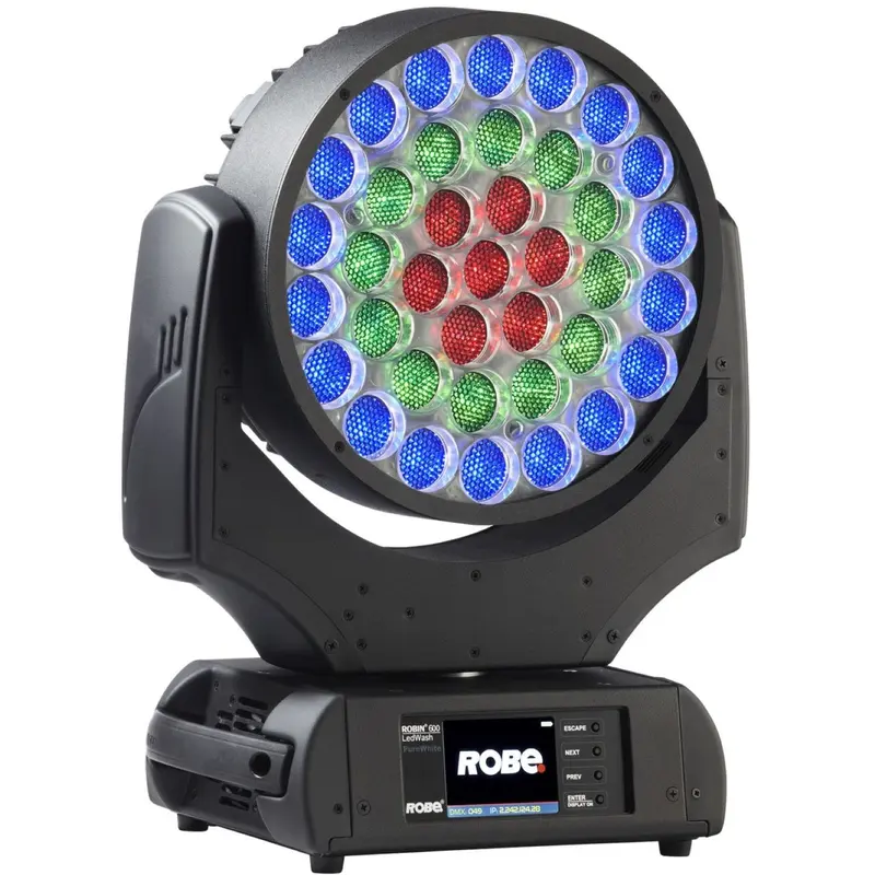 Robe LEDWash 600X 37x 15-Watt RGBW LED Wash Moving Head Light