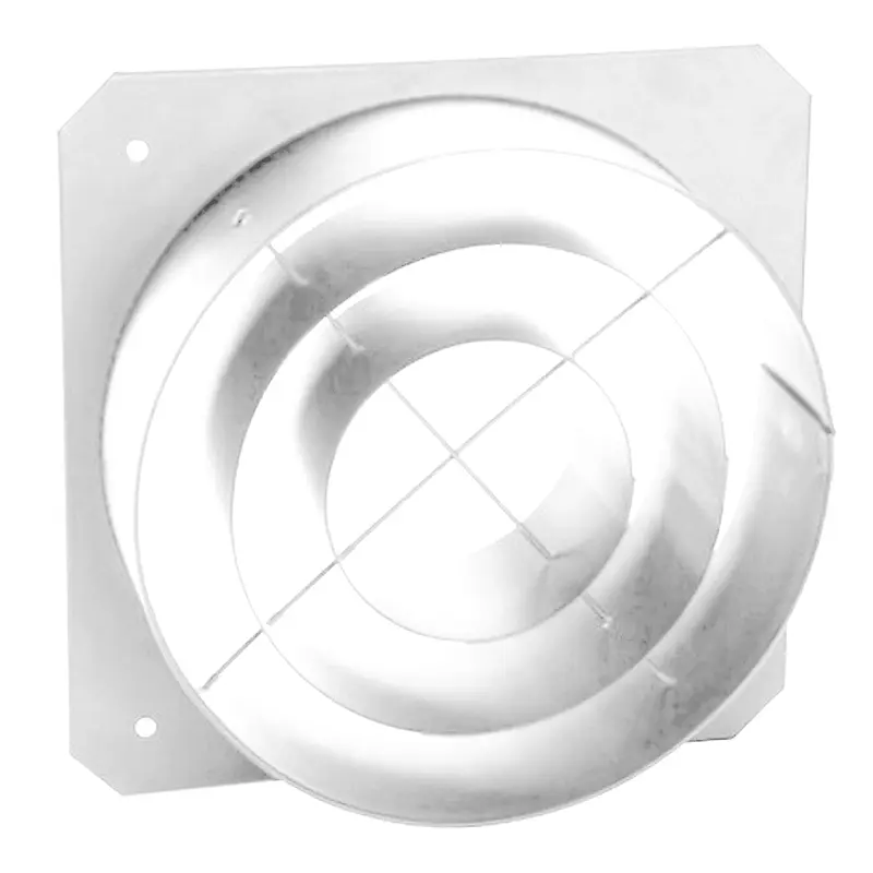 ETC 400CCTH-1 Top Hat, Concentric Ring, 7.5 Inch / 190 Millimeter - White