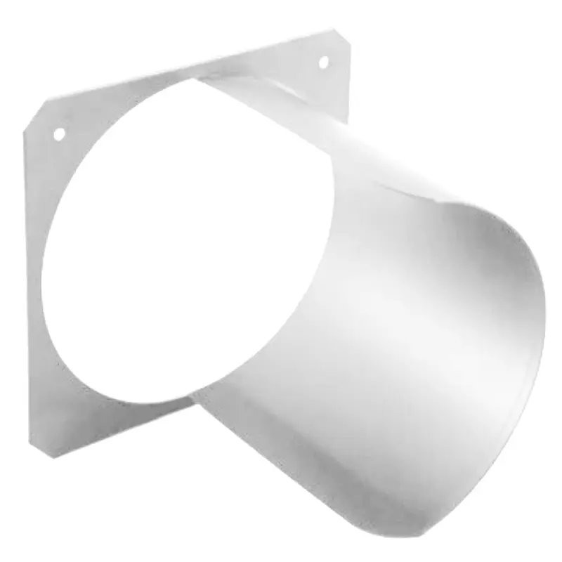 ETC 400HH-1 Half Hat, 6.25-Inch / 159-Millimeter with 6-Inch / 150-Millimeter Tube - White