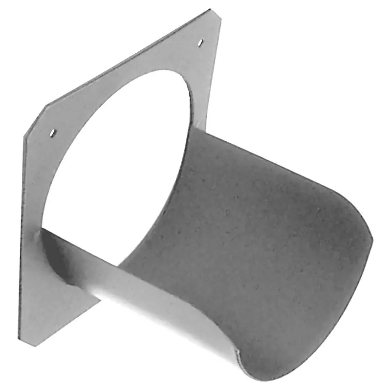 ETC HH10-5 Half Hat, 10 Inch / 254 Millimeter - Silver