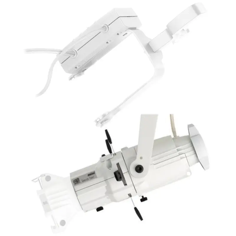 ETC Source Four Mini LED Gallery 2700 K (90 Plus CRI) Fixture Body with Shutter Barrel, Portable - White