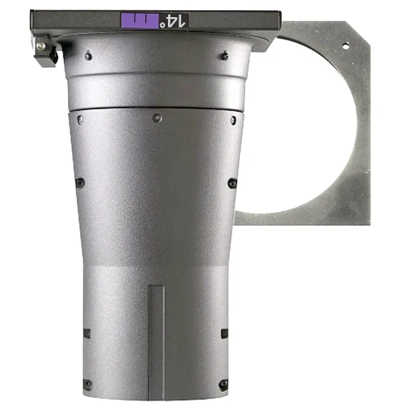 ETC XDLT14-5 14-Degree XDLT Lens Tube with Media Frame (10-Inch / 254-Millimeter) - Silver