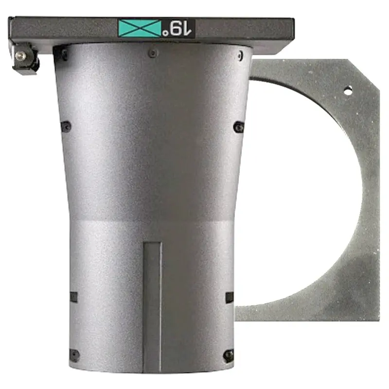 ETC XDLT19-5 19-Degree XDLT Lens Tube with Media Frame (10-Inch / 254-Millimeter) - Silver