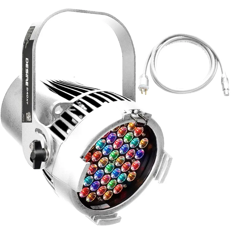 ETC Desire D40XT Vivid LED Par with Edison Plug - White