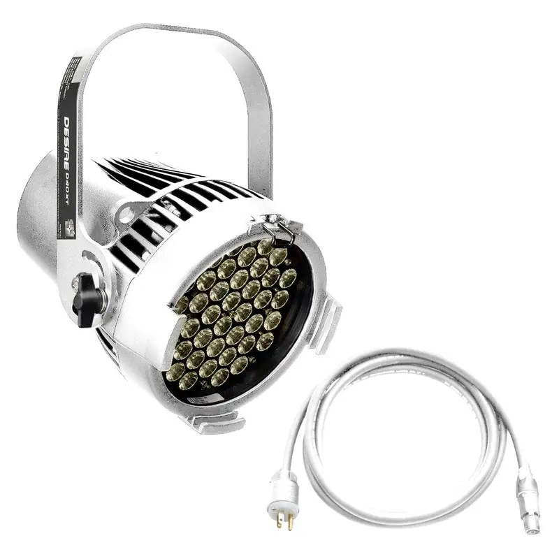 ETC Selador Desire D40XT Studio Daylight LED Par with Edison Plug - White