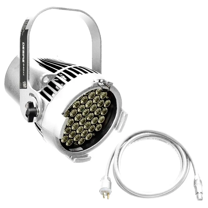 ETC Selador Desire D40XT Studio HD LED Par with Edison Plug - White