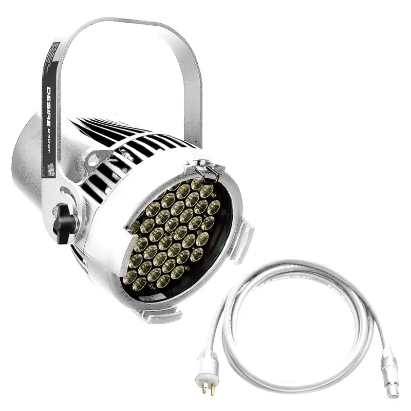 ETC Selador Desire D40XT Studio Tungsten LED Par with Edison Plug - White