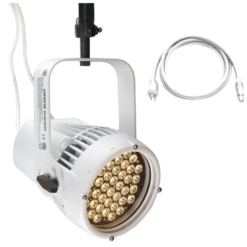 ETC Selador Desire D40XTI Studio Daylight LED Par with Edison Plug - White