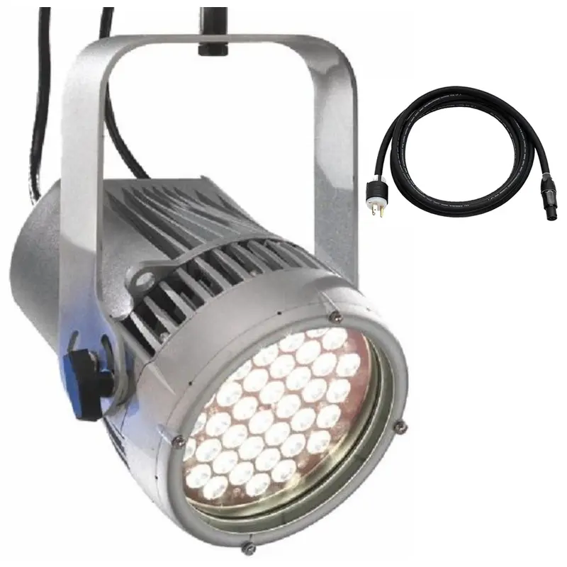 ETC Selador Desire D40XTI Studio HD LED Par with Edison Plug - Silver
