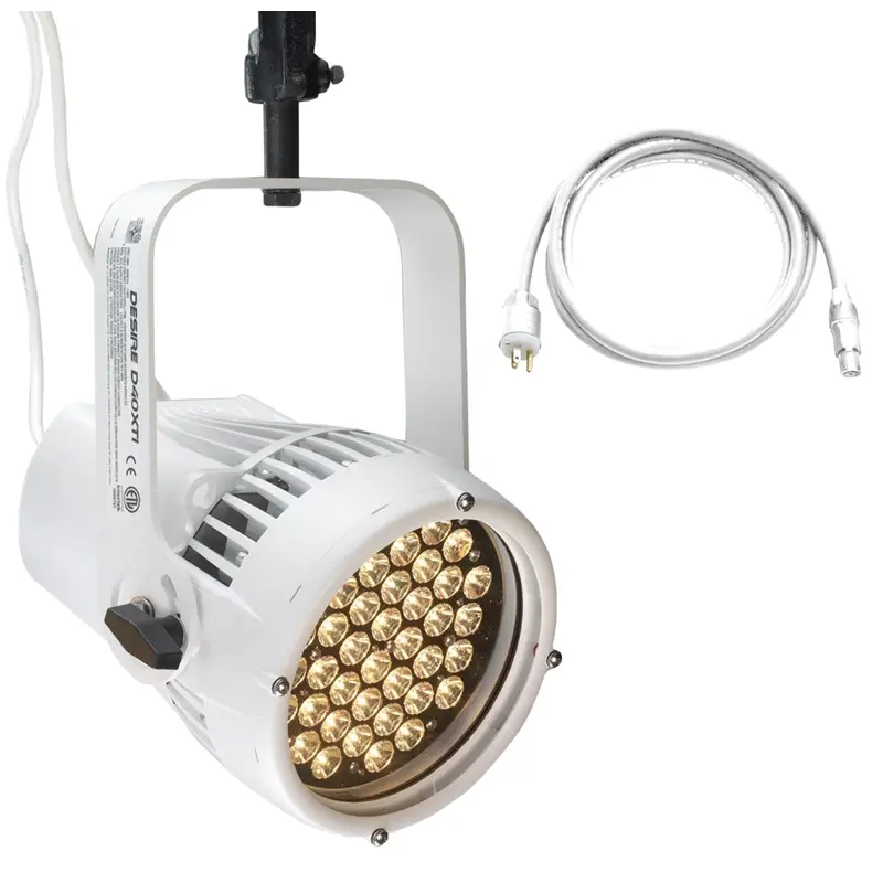 ETC Selador Desire D40XTI Studio HD LED Par with Edison Plug - White