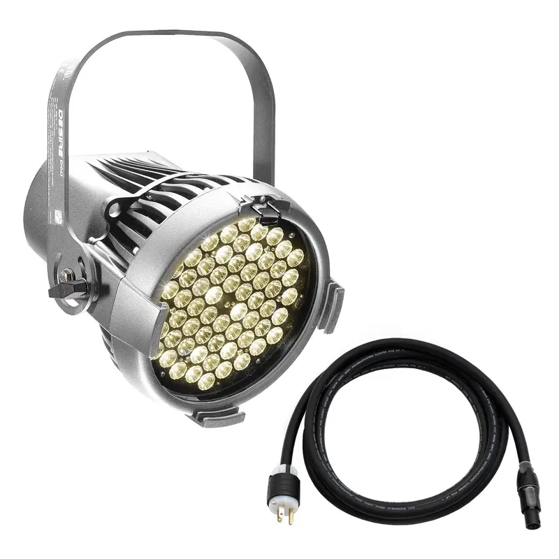 ETC Selador Desire D60 Studio Daylight LED Par with Edison Plug - Silver