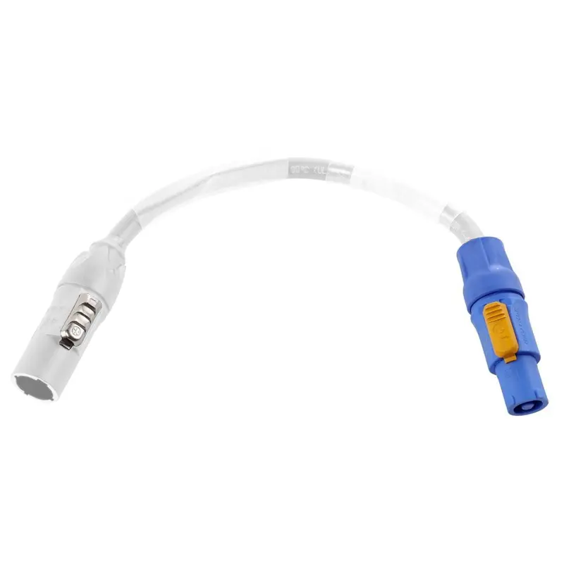 ETC T1DPA-5-1 True1 Plug To Powercon Receptacle (Blue) Adapter Cable - White