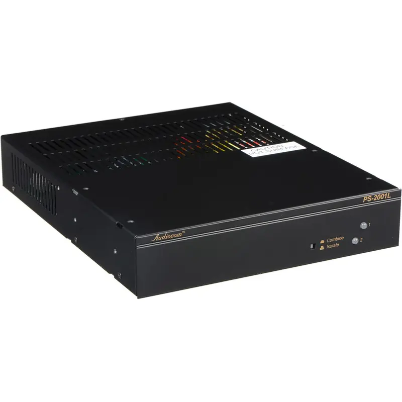 Telex PS-2001L Power Supply for 2-Channel RTS Intercoms