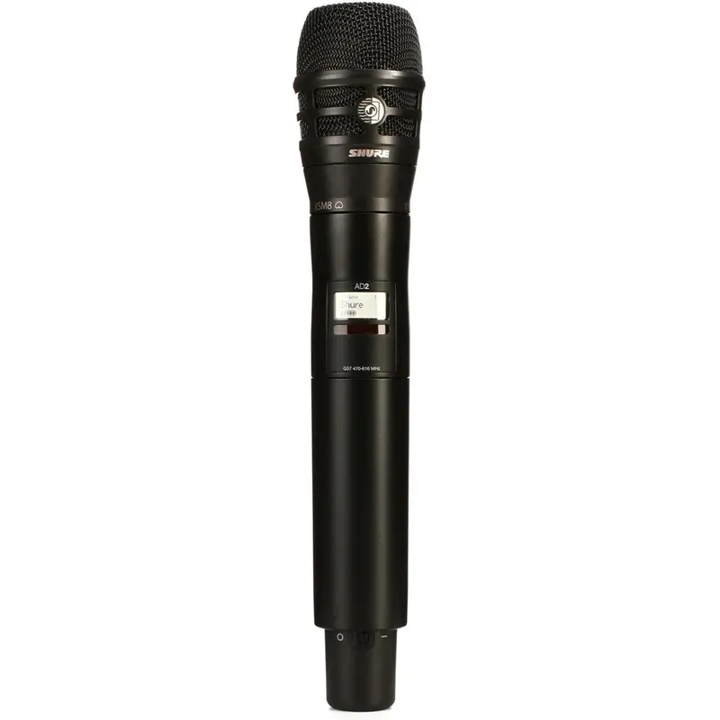Shure Axient AD2/KSM8B Handheld Wireless Microphone Transmitter - X55 Band