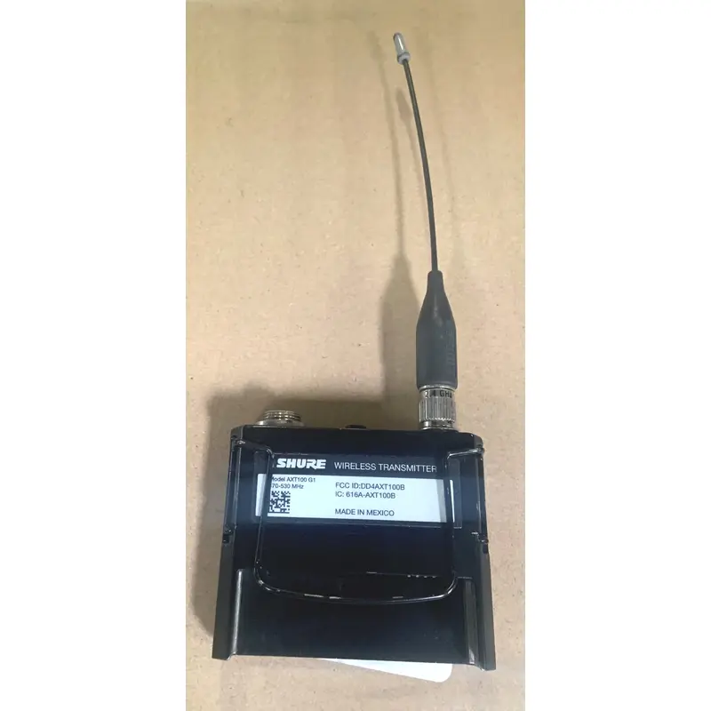 Shure AXT100 G1 Transmitter Belt Pack 470-530 Megahertz
