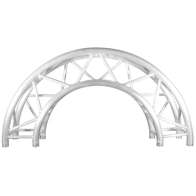 TRUSST CT290-415CIR-180 180-Degree 12-Inch Truss Arc - 1.5-Meter / 4.9-Foot Outside Diameter Circle