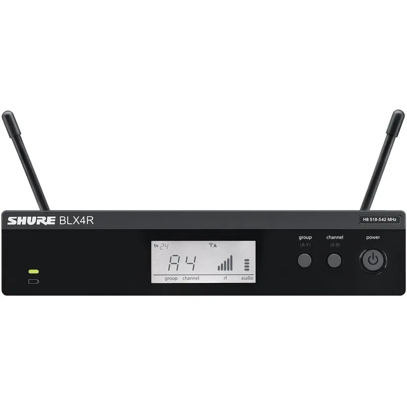 Shure BLX4R Wireless Receiver for BLX-R Wireless System - H10 Band