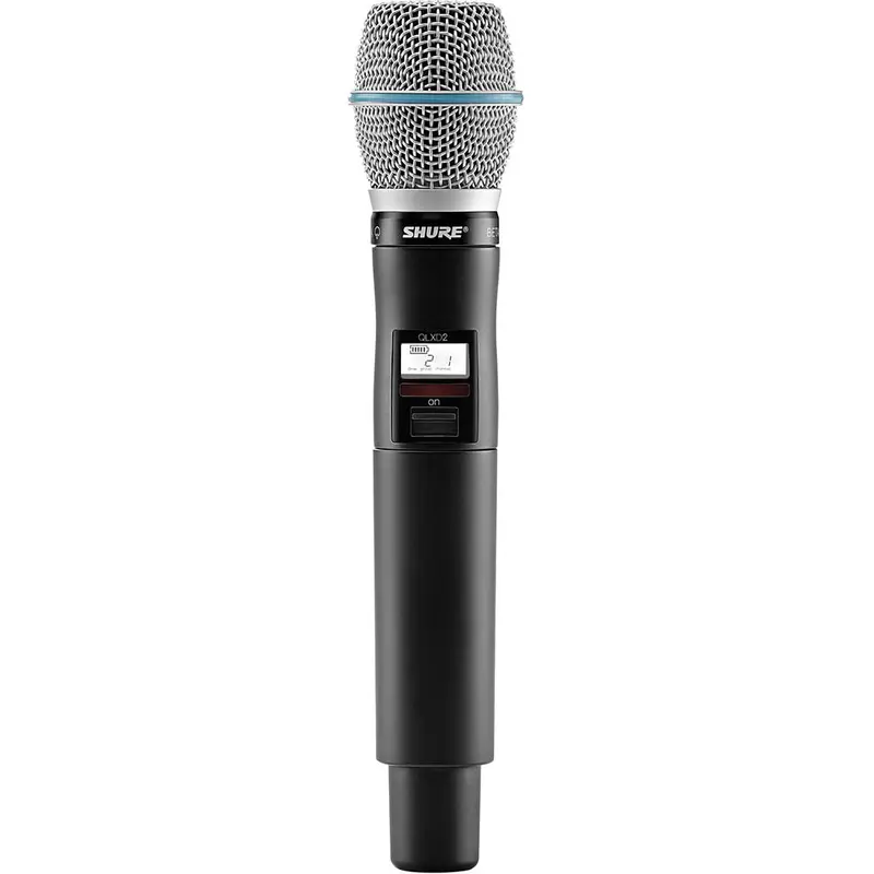 Shure QLXD2/B87A Handheld Transmitter with Beta 87A Capsule - H50 Band