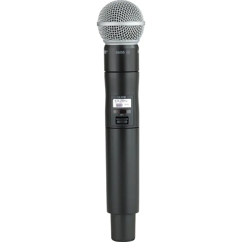 Shure ULXD2/SM58 Digital Handheld Transmitter with SM58 Capsule - J50A Band