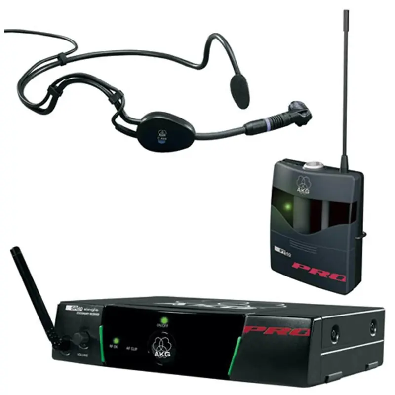 AKG WMS40PRO444 UHF Headset Wireless Mic System