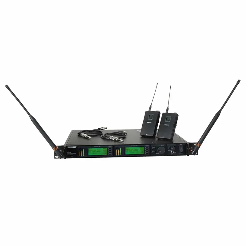 Shure UR14DPLUS Dual Receiver & Dual UR1 Bodypack Transmitters