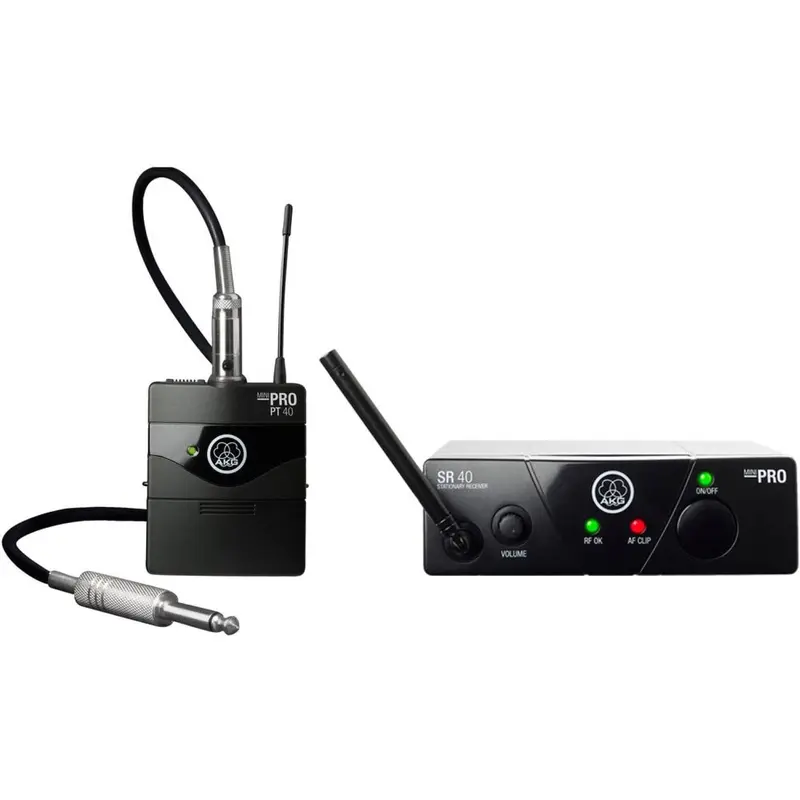 AKG 3348H00120 / WMS40 Mini Single Instrumental Set Wireless Microphone System - Band US25-B