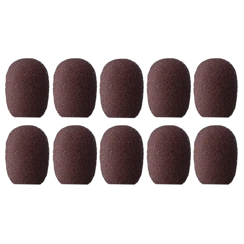 AKG 6500H00450 / W82 (10 Pack) Windscreens for LC82 MD MicroLite Microphones - Cocoa