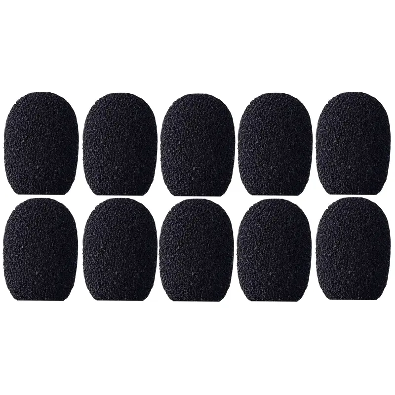 AKG 6500H00460 / W81 (10 Pack) Windscreens for LC81 MD MicroLite Microphones - Black